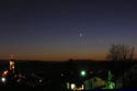 Merkur und Venus &uuml;ber Painten